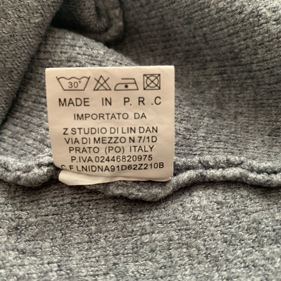 Z STUDIO - Structured Knit Jacket / Cardigan – Italian Design - Picture 3 of 12